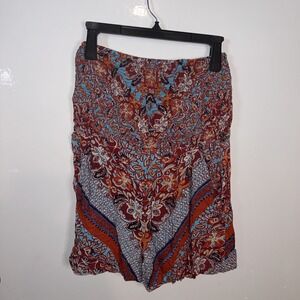 Angie‎ Orange Strapless Romper / Jumpsuit Size Medium